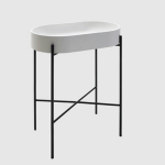 Studio Bagno – EXLAVSTANDBI – Stand Basin – Matte White – Design Bathware