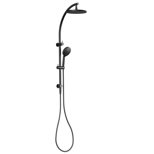 Phoenix Vivid V726 MB Twin Shower Matte Black Design Bathware