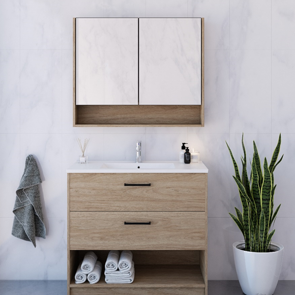 Timberline San Remo SAN SC 900 D G 900mm Shaving Cabinet