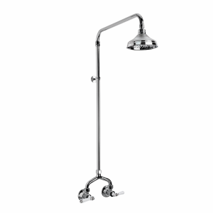 Brodware - Neu England - 1.8013.00.3.01 - Exposed Shower Set with 150mm Rose & Metal Levers - Chrome