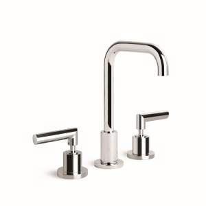Brodware - City Plus - 1.9700.80.7.01 - Basin Set With Square Swivel Spout - Wels 6 Star Flow Rate 4.5L/min - Chrome