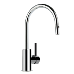 Brodware - City Plus - 1.9708.04.7.01 - Kitchen Mixer with Pull-out Spray - Wels 5 Star Flow Rate 6L/min - Chrome