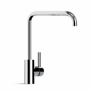 Brodware - City Plus - 1.9708.80.7.01 - Kitchen Mixer Single Lever with Square Swivel Spout - Wels 5 Star Flow Rate 6L/min - Chrome