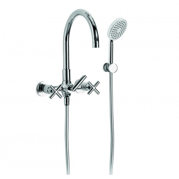 Brodware - City Plus - 1.9720.00.3.01 - Bath/Handshower Diverter Set - Wels 3 Star Flow Rate 9L/min - Chrome