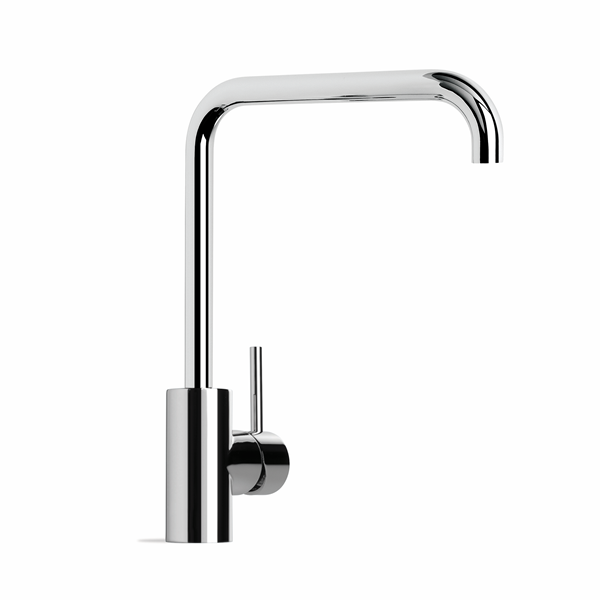 Brodware - City Stik - 1.9908.80.0.01 - Kitchen Mixer with Square Swivel Spout - Wels 5 Star. 6L/Min - Chrome