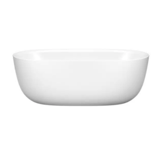 Kaldewei - Oyo Duo - 01-1050-4035 - Egg Shape Bath 1630mm No Overflow - Alpine White
