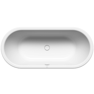 Kaldewei - Centro Duo - 01-127-06 - Oval Bath 1700mm - Alpine White with Overflow