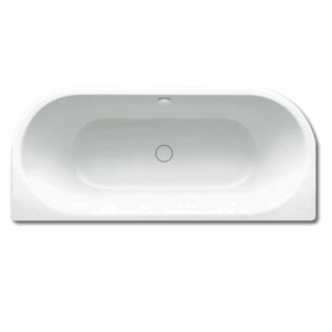 Kaldewei - Centro Duo 2 - 01-135-06 - Back to Wall Bath 1800mm - Alpine White with Overflow