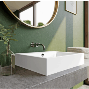 Kaldewei - Puro - 01-3157 - Countertop Washbasin 1TH 600mm - Alpine White