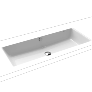 Kaldewei - Puro - 01-3161 - Undercounter Rectangle Washbasin 900mm - Alpine White