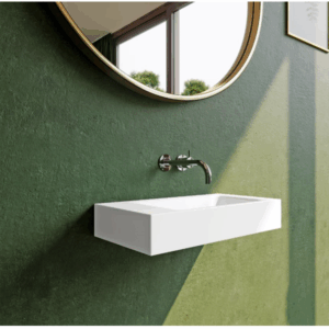 Kaldewei - Puro - 01-3162 - Wall Hung Handrinse 550mm - Alpine White