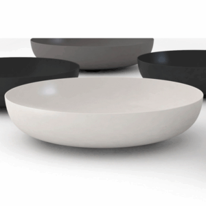 Kaldewei - Miena - 01-3180 - Countertop Round Basin  450mm - Alpine Matt White