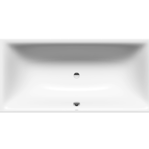 Kaldewei - Silenio - 01-674-06 - Rectangle Bath 1700mm - Alpine White with Chrome Overflow