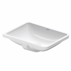 Duravit - Starck 3 - 0305490000 - Undercounter Basin 490mm, NTH - Gloss Alpine White