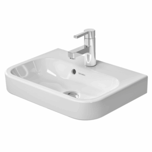 Duravit - Happy D.2 - 0710500000 - Wall Handrinse Basin 500mm - Gloss Alpine White