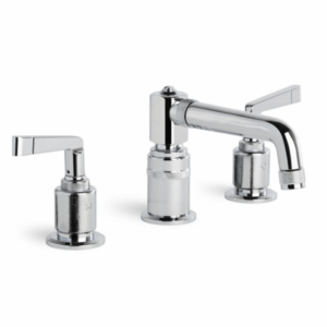 Brodware - Industrica - 1.6700.00.3.01 - Basin Set with Fixed Spout & Metal Levers - Chrome