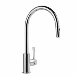 Brodware - Industrica - 1.6708.04.0.01- Pullout Kitchen Mixer with Swivel Spout  - Chrome
