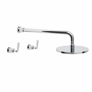 Brodware - Industrica - 1.6711.00.3.01 - Shower Set with 225mm Rose & Metal Levers - Chrome
