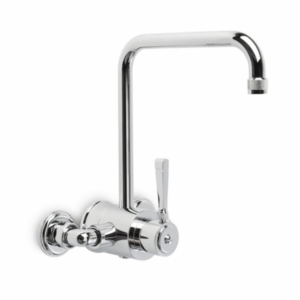 Brodware - Industrica - 1.6728.80.0.01 - Exposed Wall Mixer Set with Swivel Square Spout - Chrome