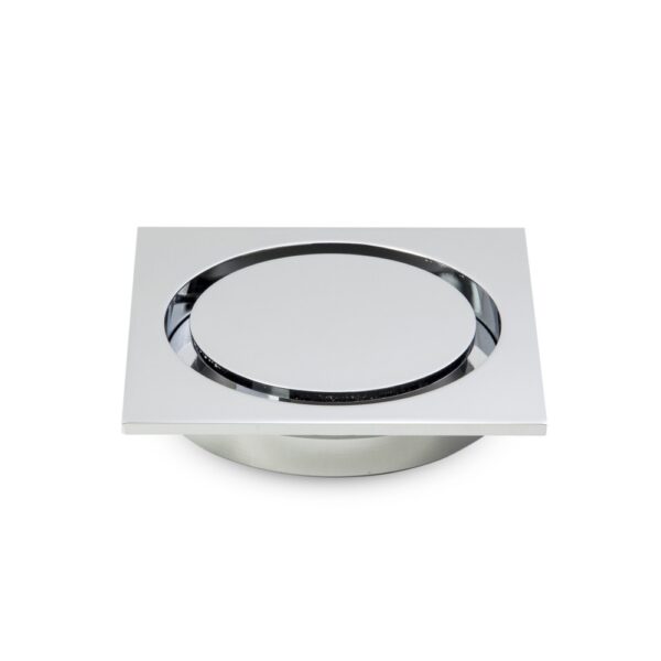 Brodware - Wastes and Traps - 1.7024.05.0.01 - Floor Waste Square 100mm - Chrome
