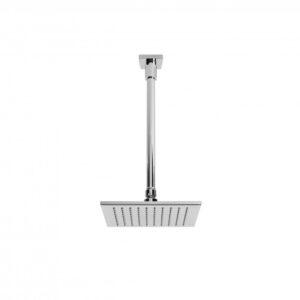 Brodware - SQ 75 - 1.7511.33.0.01 - Shower Rose 195mm and 300mm Ceiling Dropper - Wels 3 Star Flow Rate 9L/min - Chrome