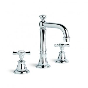 Brodware - Neu England - 1.8000.02.2.01 - Basin Set with Traditional Swivel Spout - Chrome