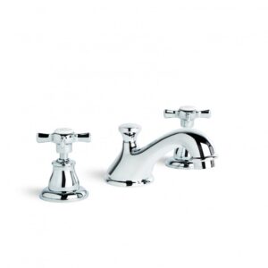 Brodware - Neu England - 1.8000.03.2.01 - Basin Set with Fixed Cast Spout - Chrome