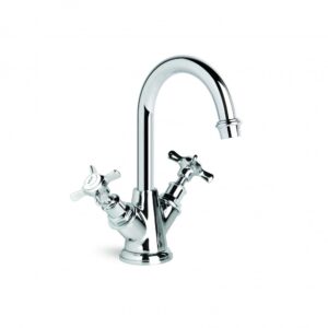 Brodware - Neu England - 1.8004.00.2.01 - Basin Mixer with Swivel Spout - Chrome