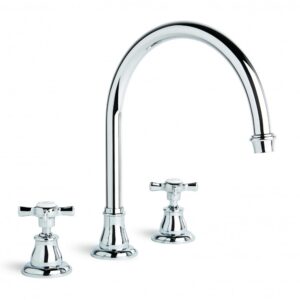 Brodware - Neu England - 1.8007.00.2.01 - Spa Set with Swivel Spout - Chrome