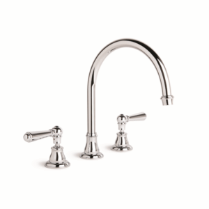 Brodware - Neu England - 1.8007.00.3.01 - Bath Set with Swivel Spout and Metal Levers - Chrome