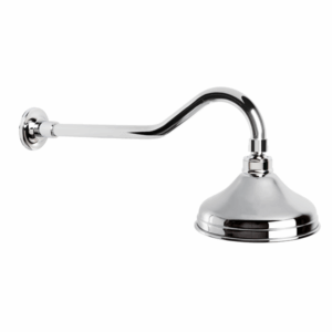 Brodware - Neu England - 1.8011.30.0.01 - 110mm Shower Rose & Arm - Chrome