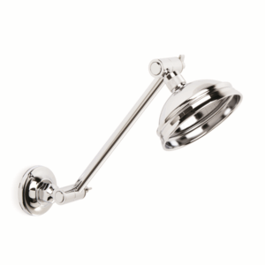 Brodware - Neu England - 1.8012.30.0.01 - Shower 100mm Rose and Arm - Wels 3 Star Flow Rate 9L/min - Chrome
