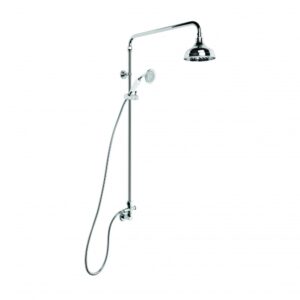 Brodware - Neu England - 1.8023.03.0.01 - Overhead Shower with Hand Shower, Diverter and 150mm Rose - Chrome