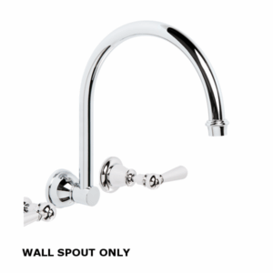 Brodware - Neu England - 1.8028.30.0.01 - 255mm Wall Swivel Spout Only - Chrome