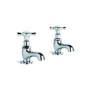 Brodware - Neu England - 1.8040.00.2.01 - Pillar Taps, Pair - Chrome