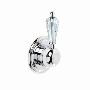 Brodware - Neu England - 1.8048.00.8.01 - Shower/Bath Mixer Single Kristall Lever - Chrome