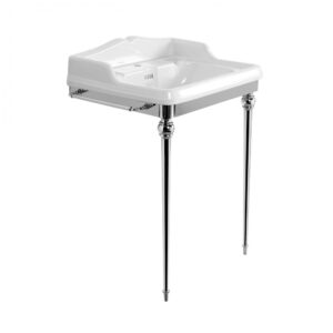 Brodware - Neu England - 1.8091.00.3.90 - Console with Chrome Stand 740mm x 540mm x 1040mm