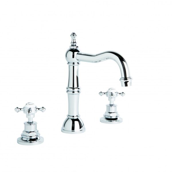 Brodware - Winslow - 1.8100.02.2.01 - Basin Set with Swivel Spout - Wels 6 Star Flow Rate 4.5L/min - Chrome