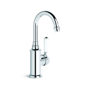 Brodware - Winslow - 1.8103.00.3.01 - Basin Mixer Single Lever with Swivel Spout - Wels 6 Star Flow Rate 4.5L/min - Chrome