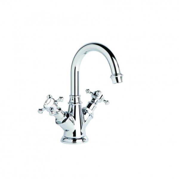 Brodware - Winslow - 1.8104.00.2.01 - Basin Mixer with Swivel Spout - Wels 6 Star Flow Rate 4.5L/min - Chrome