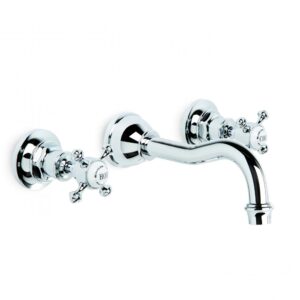 Brodware - Winslow - 1.8105.00.2.01 - Wall Set with 165mm Spout - Chrome
