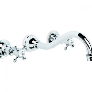 Brodware - Winslow - 1.8106.00.2.01 - Wall Set with 225mm Spout - Chrome
