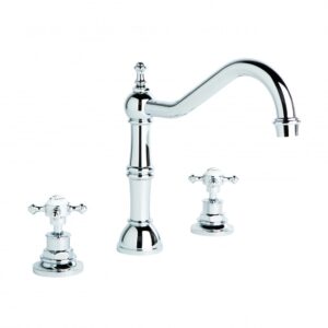 Brodware - Winslow - 1.8107.02.2.01 - Bath Set with Swivel Spout - Chrome