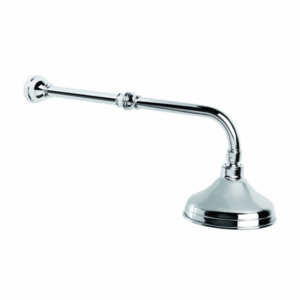 Brodware - Winslow - 1.8111.32.0.01 - Shower Arm with 200mm Ball Joint Rose - Wels 3 Star 9L/Min - Chrome