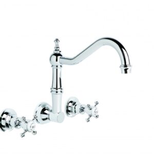Brodware - Winslow - 1.8128.02.2.01 - Wall Set with 240mm Swivel Spout - Chrome