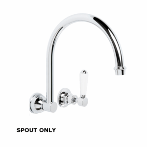 Brodware - Winslow - 1.8128.30.0.01 - Wall Swivel Spout 250mm - Chrome