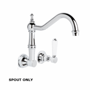 Brodware - Winslow - 1.8128.32.0.01 - Wall Swivel Spout 250mm - Chrome