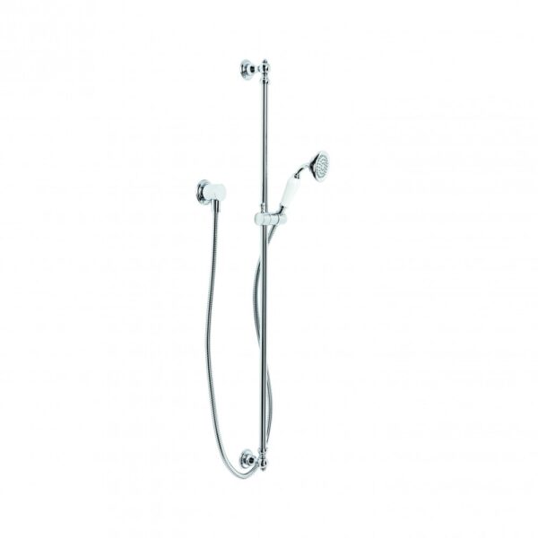 Brodware - Winslow - 1.8134.00.0.01 - Handshower Slider Set - Wels 3 Star Flow Rate 9L/min - Chrome