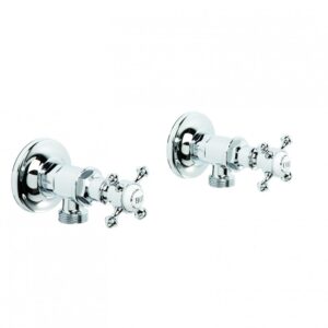 Brodware - Winslow - 1.8144.00.2.01 - Washing Machine Taps, Pair - Chrome