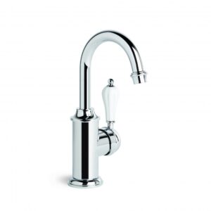 Brodware - Paris - 1.8503.00.4.01 - Basin Mixer Single Lever with Swivel Spout - Wels 6 Star Flow Rate 4.5L/min - Chrome